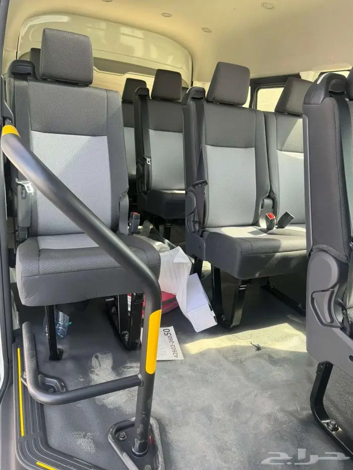 تويوتا هايس ركاب ديزل 2026 سعودي لوحات مع فاتورة 8