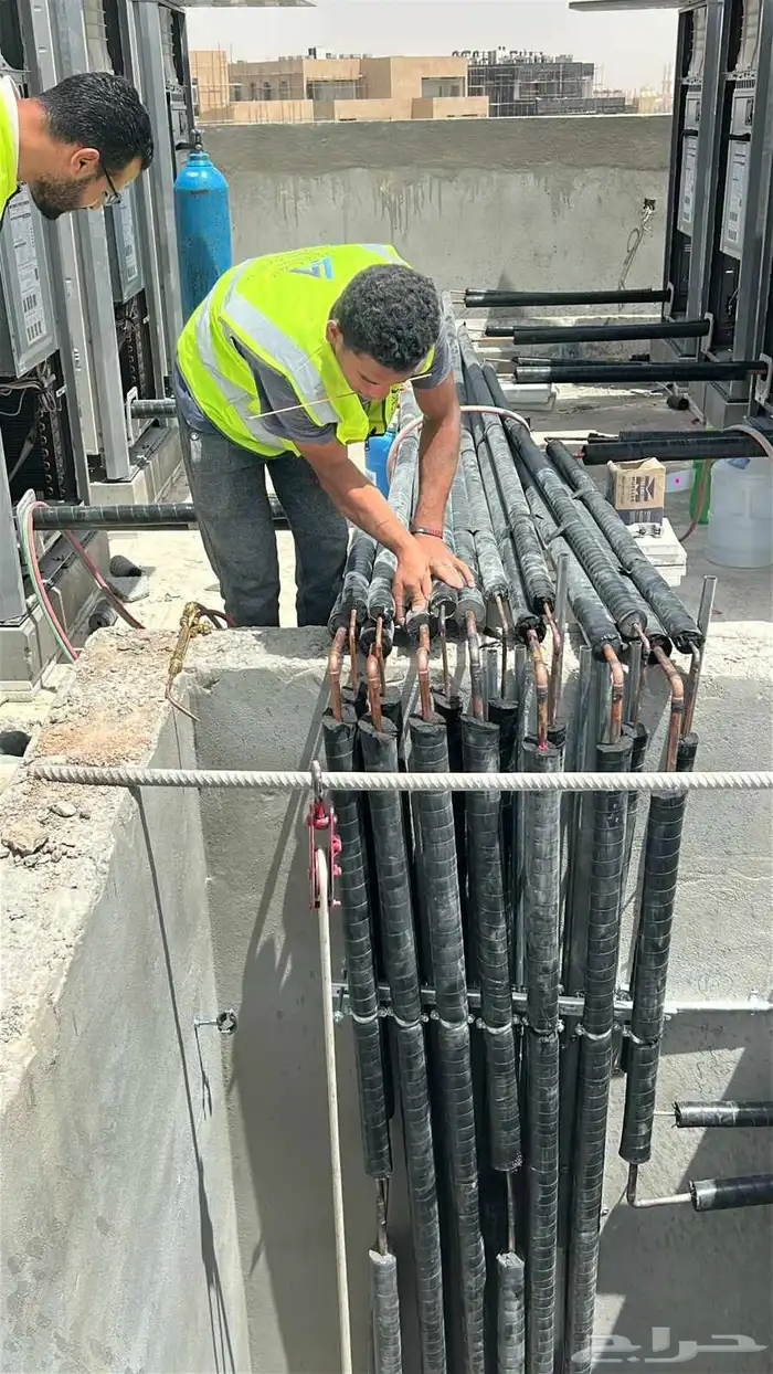 تمديد الدكت والنحاس وتوريد المكييفات مخفي وبكيج  VRV  VRF 7