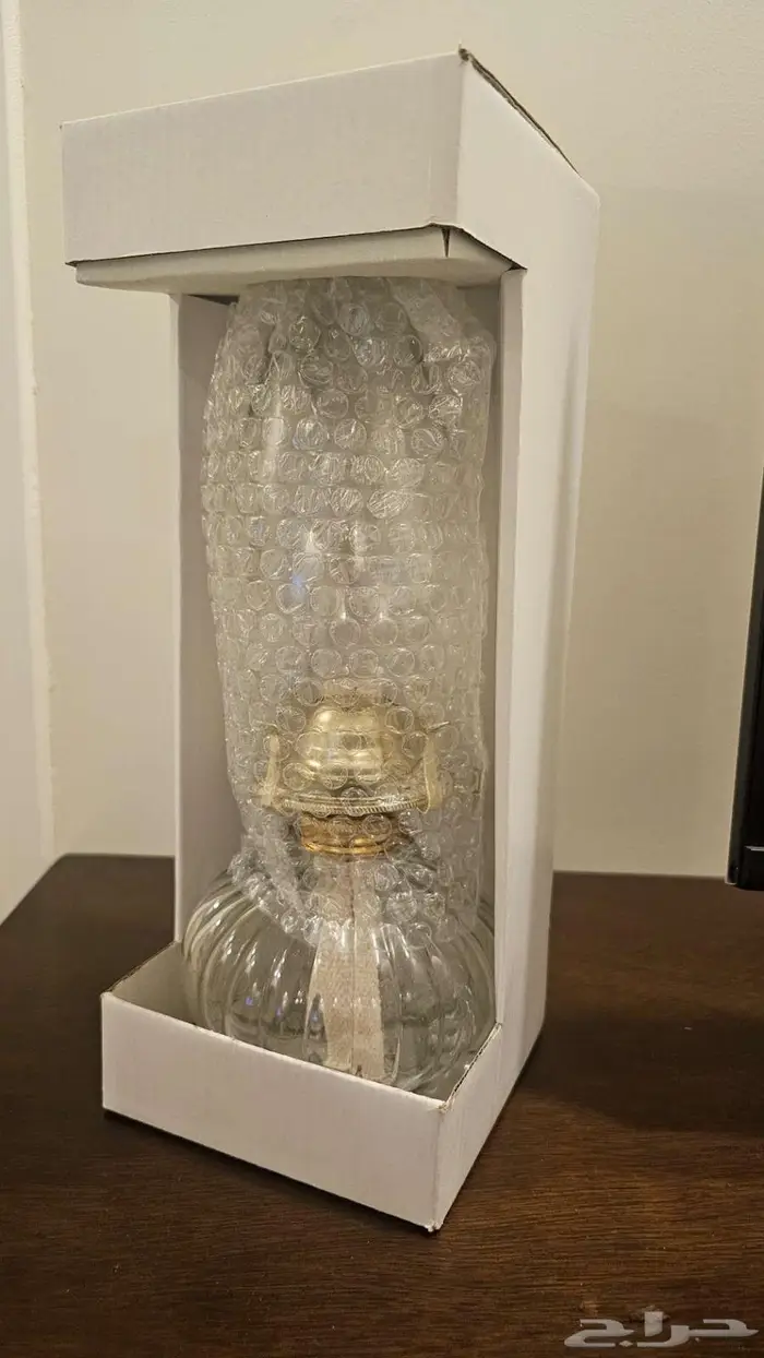 مصباح كيروسين زجاجي Vintage Glass Kerosene Lamp 3