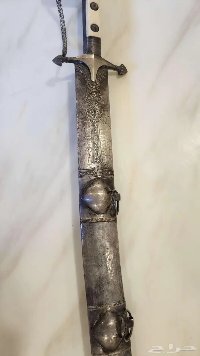 سيف طائفي فظه قديم سله انجليزيه كفو 1