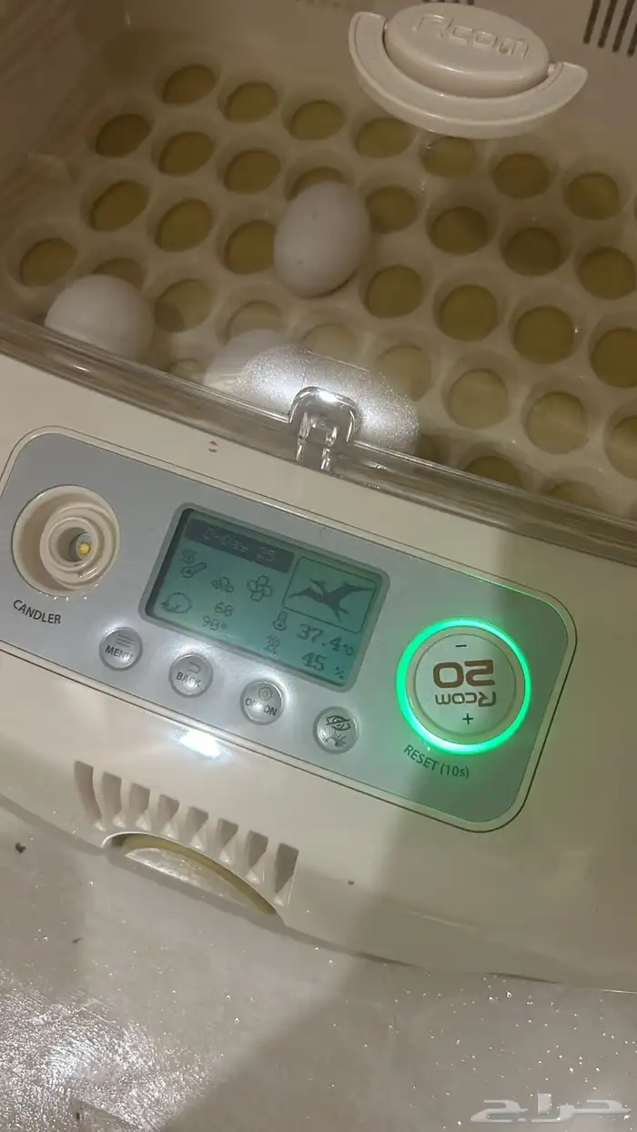 فقاسة rcom اركوم 20 ماكس دو الكوريه جديد ضمان سنه توصيل مجان 1