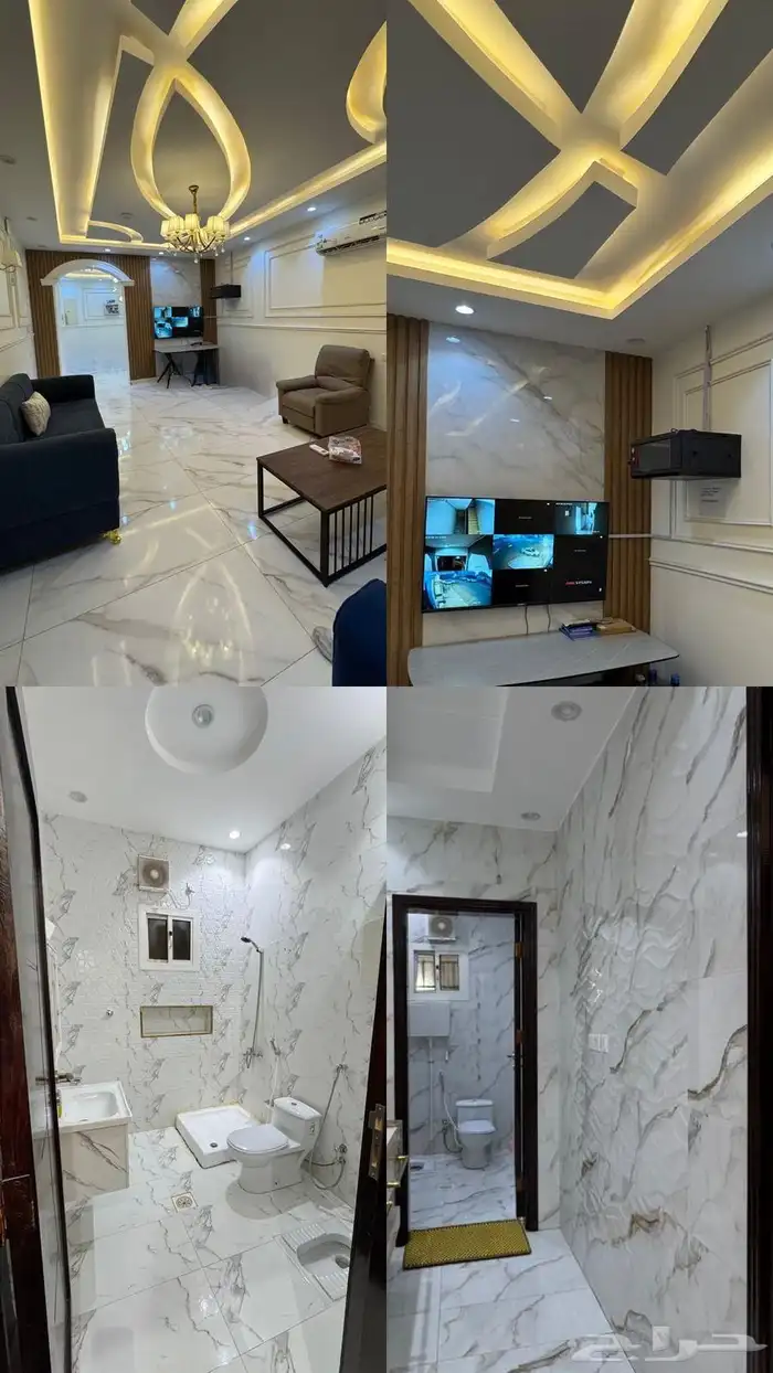 عمارة مؤثثة للايجار في ضباء حي المروج 6