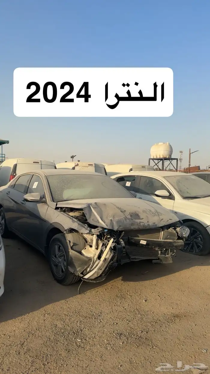 سيارات مصدومه ومصدوم للبيع يوم السبت في المزاد 37