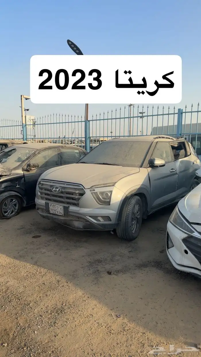 سيارات مصدومه ومصدوم للبيع يوم السبت في المزاد 27