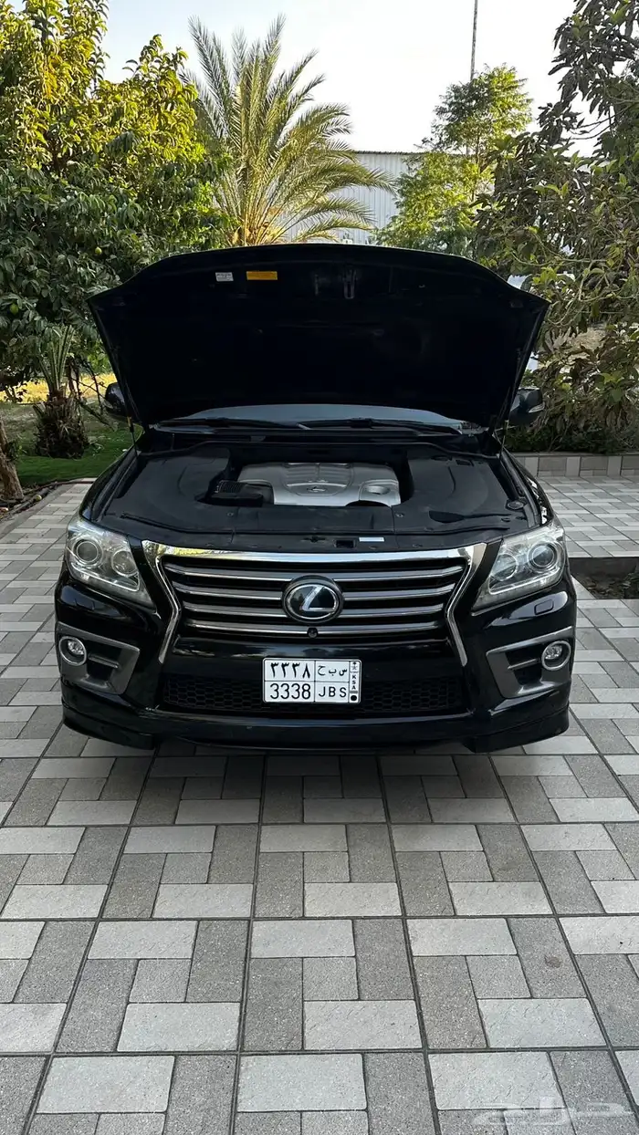 لكزس 570 اسود 12