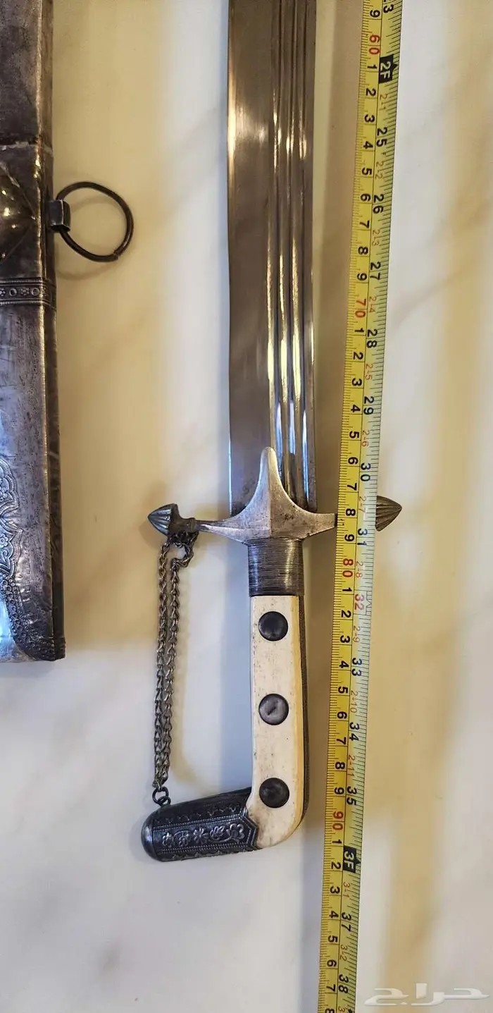 سيف طائفي فظه قديم سله انجليزيه كفو 9