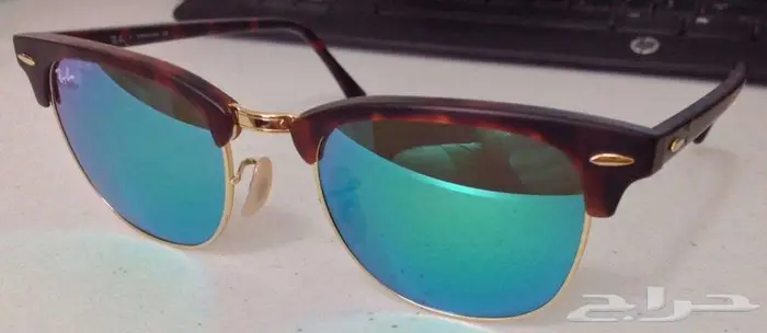 نظارة ريبان RayBan كلوب ماستر أصلية جديدة 3