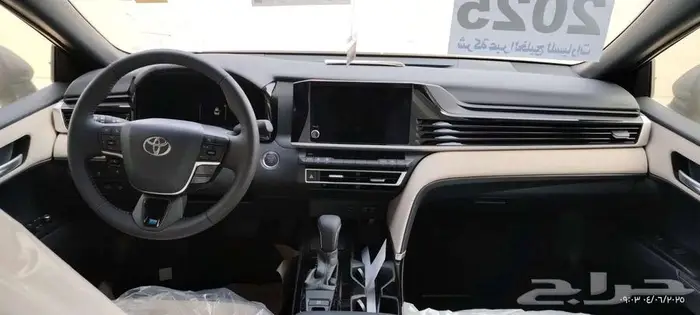 تويوتا كامري بنزين LE لون اسود سعودي موديل 2025 7