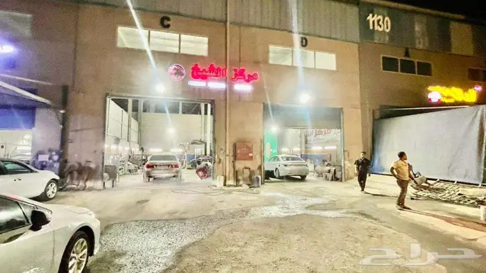 للتقبيل ورشة سمكرة مع فرن في صناعية عسفان 1