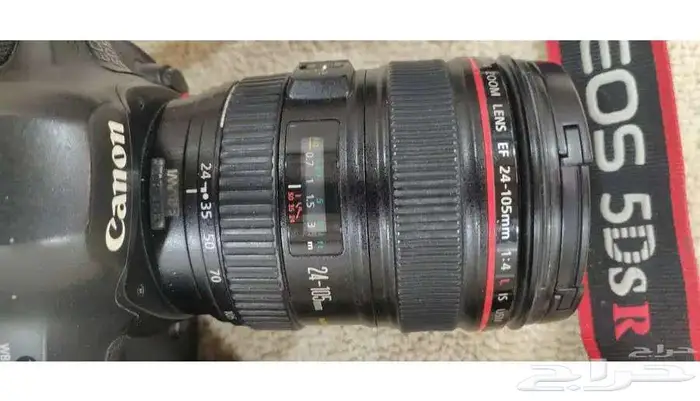 كاميرتين كانون فل فريم 5Dsr وكانون 1Ds مارك 2 ومعاهم عدسات 5