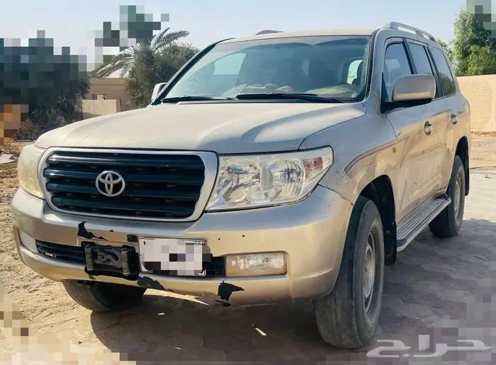 لاند كروزر 2009جي قير عادي ونش 6سلندر 1