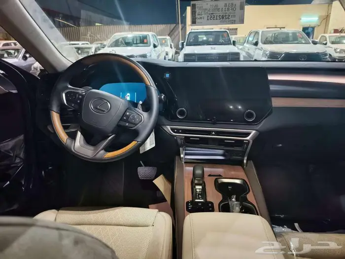 لكزس RX 350 بي بي ازرق غامق بنزين 2025 اقل سعر كاش واقساط 5