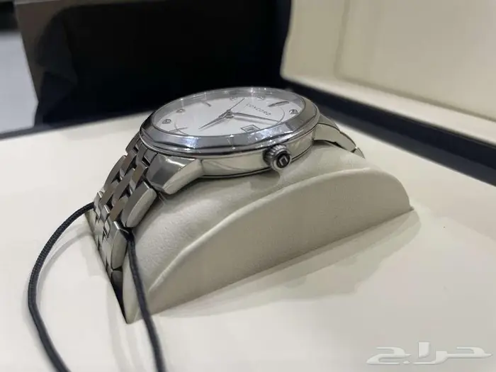 ساعة كونكورد الماس رجالي نظيفة مع كامل ملحقاتها 8