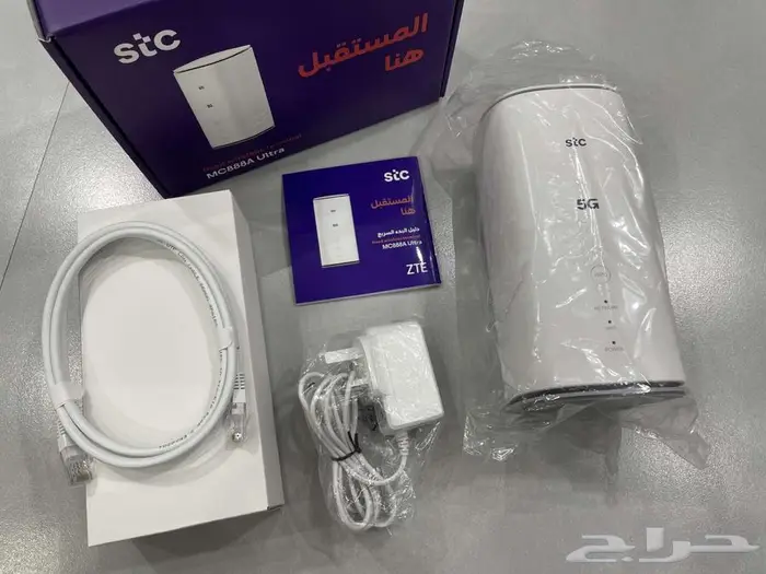 راوتر ZTE موديل MC888 الترا شبه جديد يدعم جميع الشبكات 3