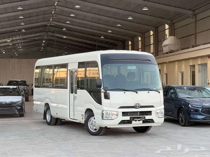 باص كوستر 23 راكب 2025 ديزل جير عادي (فطيم) كاش وتمويل 1