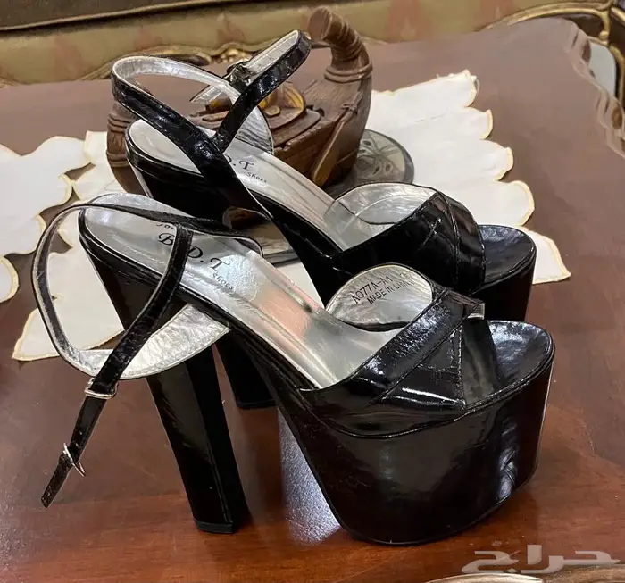 صندل كعب عالي 16 سم 3