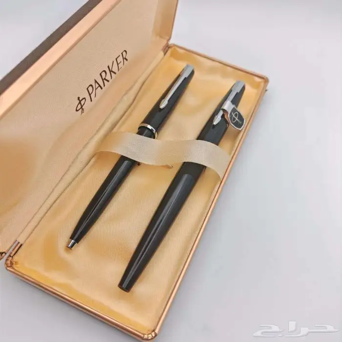 طقم Parker 45 Arrow إنجليزي 1967   ريشة ستيل   جديد ونادر 11