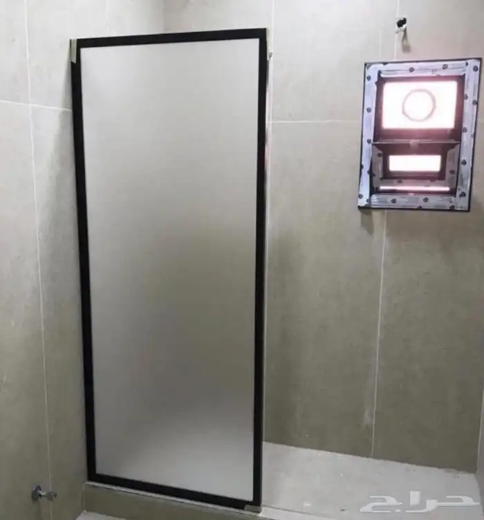 شاور زجاج فاصل شاور حاجز 4