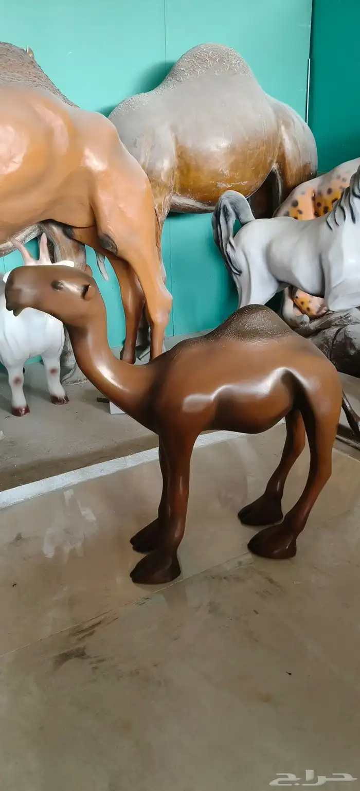 مجسمات ديكورات فايبر جلاس 5