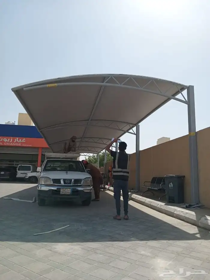 حداد مظلات لكسان قماش سواتر 0