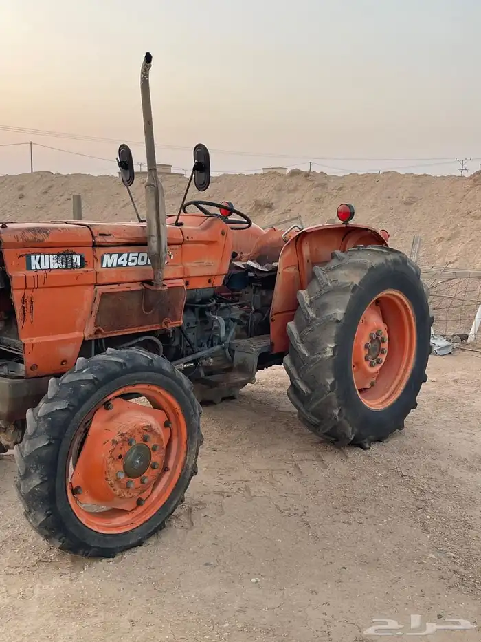 حراثة كابوتا 4500 نظيف جدا مشروط 1