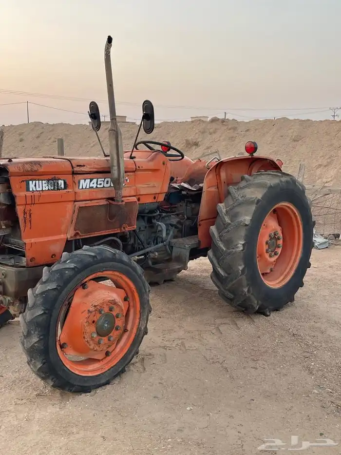 حراثة كابوتا 4500 نظيف جدا مشروط 2