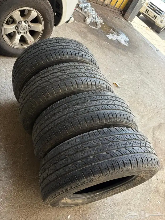 طقم كفرات تايلندي مقاس 265.70.17تيلندي تاريخ 2024 12