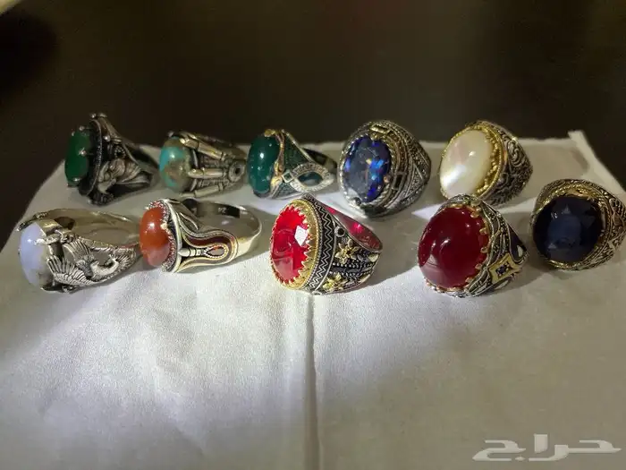 أحجار كريمه طبيعي عقيق 9