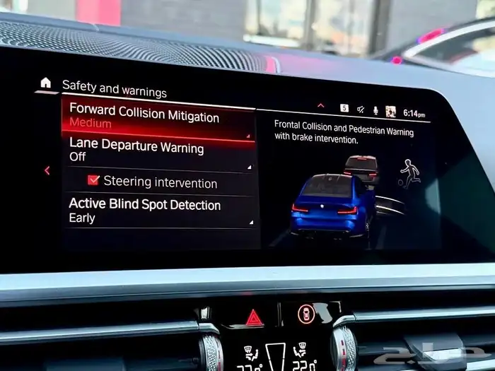 للبيع BMW - M3 - competition موديل 2021بسعر خرافي وارد كندا 12