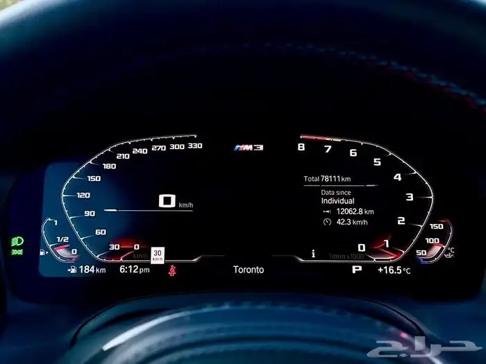 للبيع BMW - M3 - competition موديل 2021بسعر خرافي وارد كندا 8