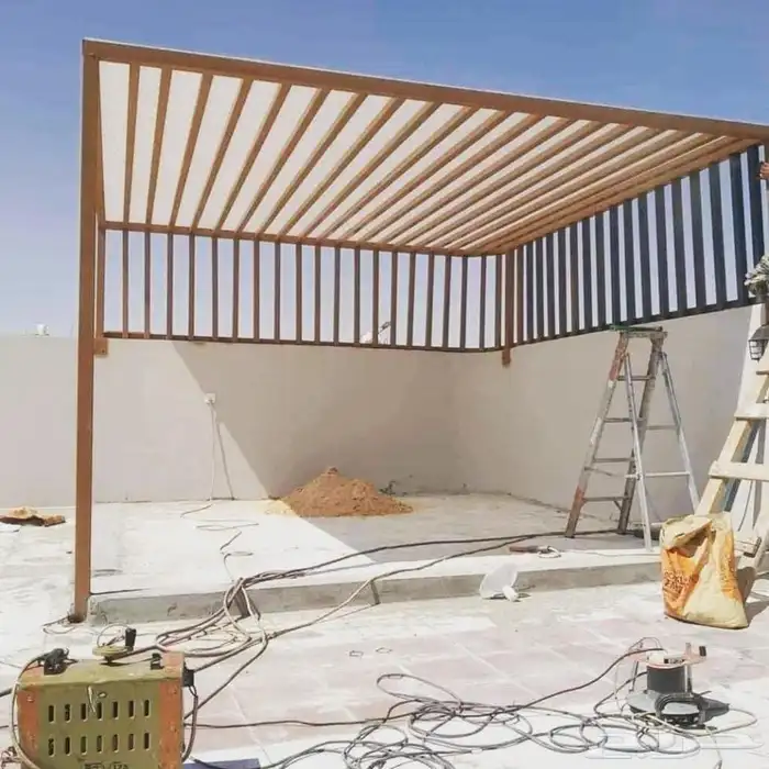 مظلات سيارات وسواتر بيوت الشعر 6