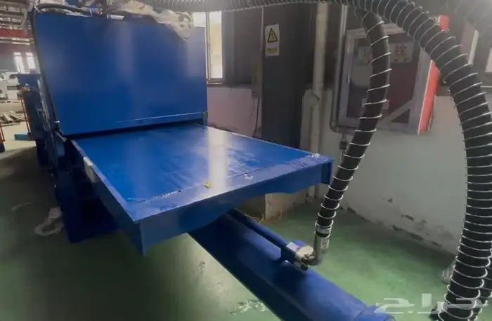 مكبس كرتون و حديد وألمنيوم 0