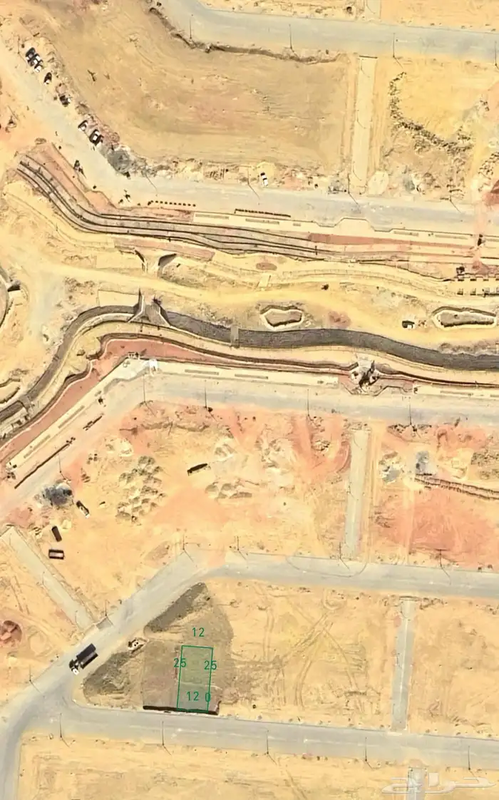 ارض للبيع مساحة 300 متر شرق الرياض الجنادرية العقاريه بارك 1