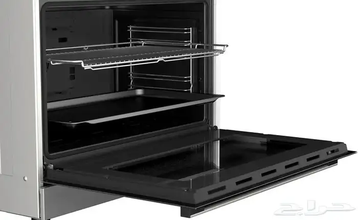 موقد غاز بوش 5 عيون مقاس 90 غاز أمان كامل ومروحه ستانلس 1