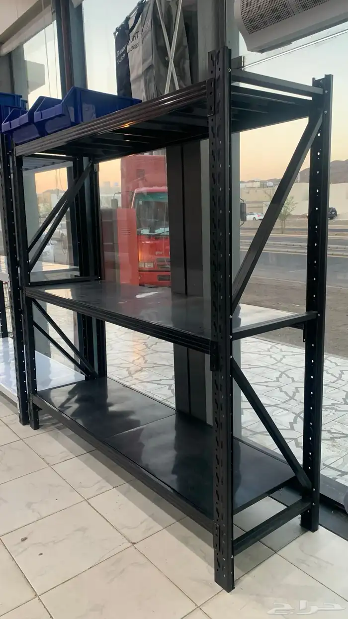 رفوف تخزين مقاسات منوعه ألون مختلفه 6