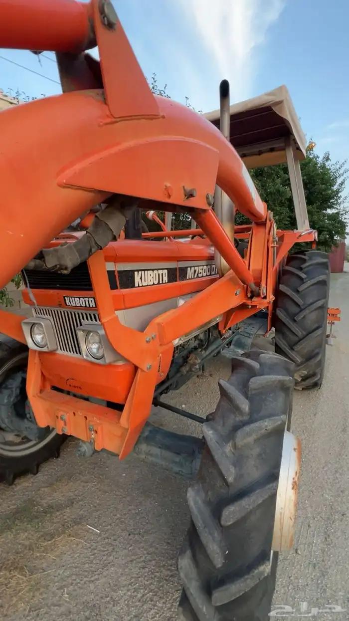 حراثة كابوتا M7500 ( تم البيع ) 2