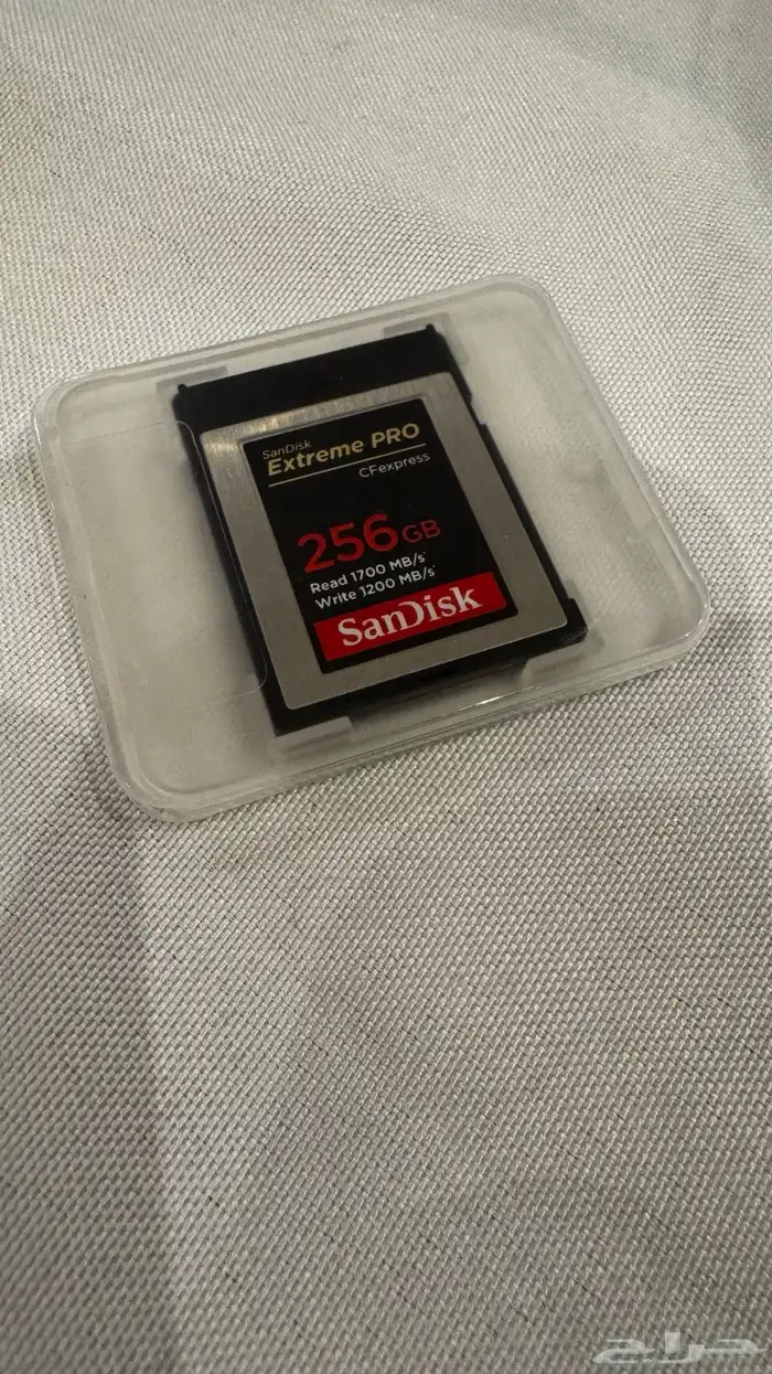 ذاكرة كاميرا كانون سانديسك 256GB 1