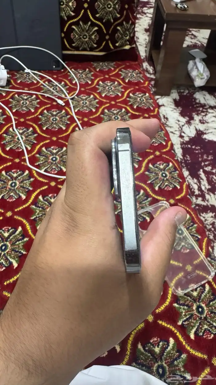 ايفون 12 برو ماكس بطارية 89 اللون اسود مطفي 4