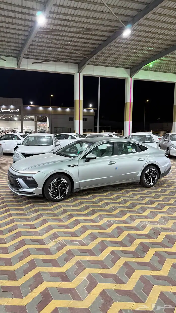 هيونداي سوناتا سمارت 2026 ( أبيض - فضي مطفي ) بسعر 113 800 3