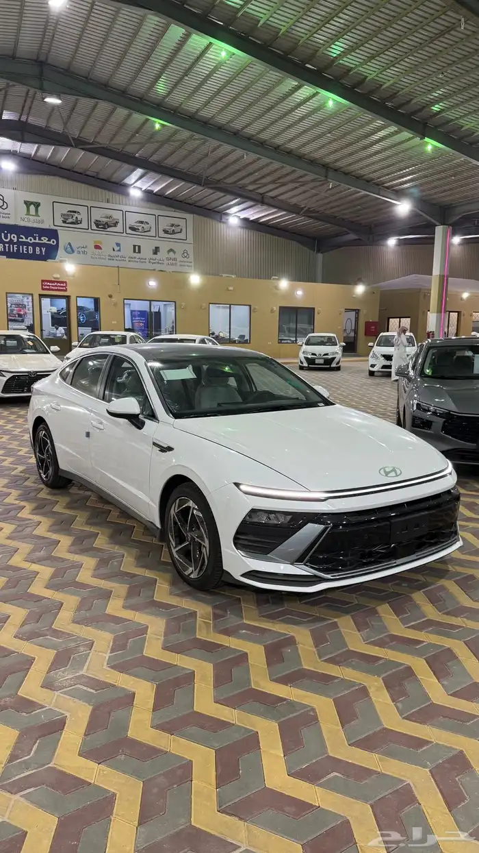 هيونداي سوناتا سمارت 2026 ( أبيض - فضي مطفي ) بسعر 113 800 23