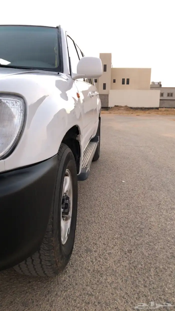 لاندكروزر 1999 ابيض قير عادي 2