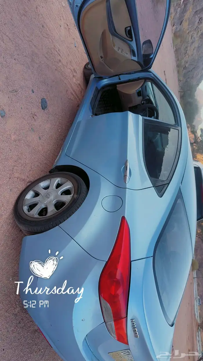 للبيع هونداي لنترا 2012 الممشى 380 فل كامل 0