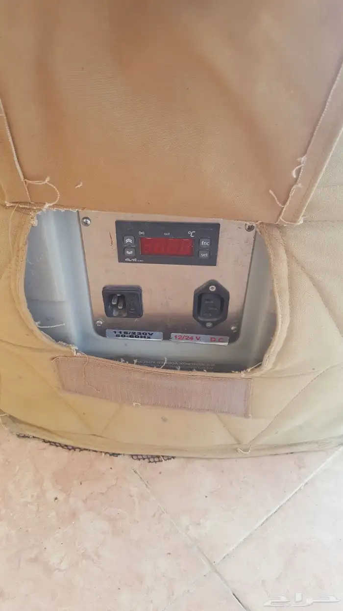 ثلاجه سياره المانيه اصليه فريزر   تبريد تحكم بدرجه البرود 3