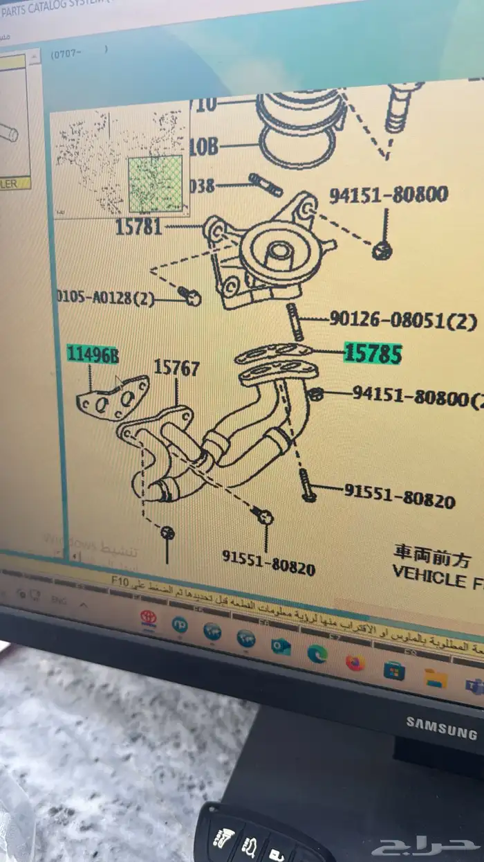 قطع غيار تايوتا لكزس هونداي كيا اصليه وياباني وكوري 4