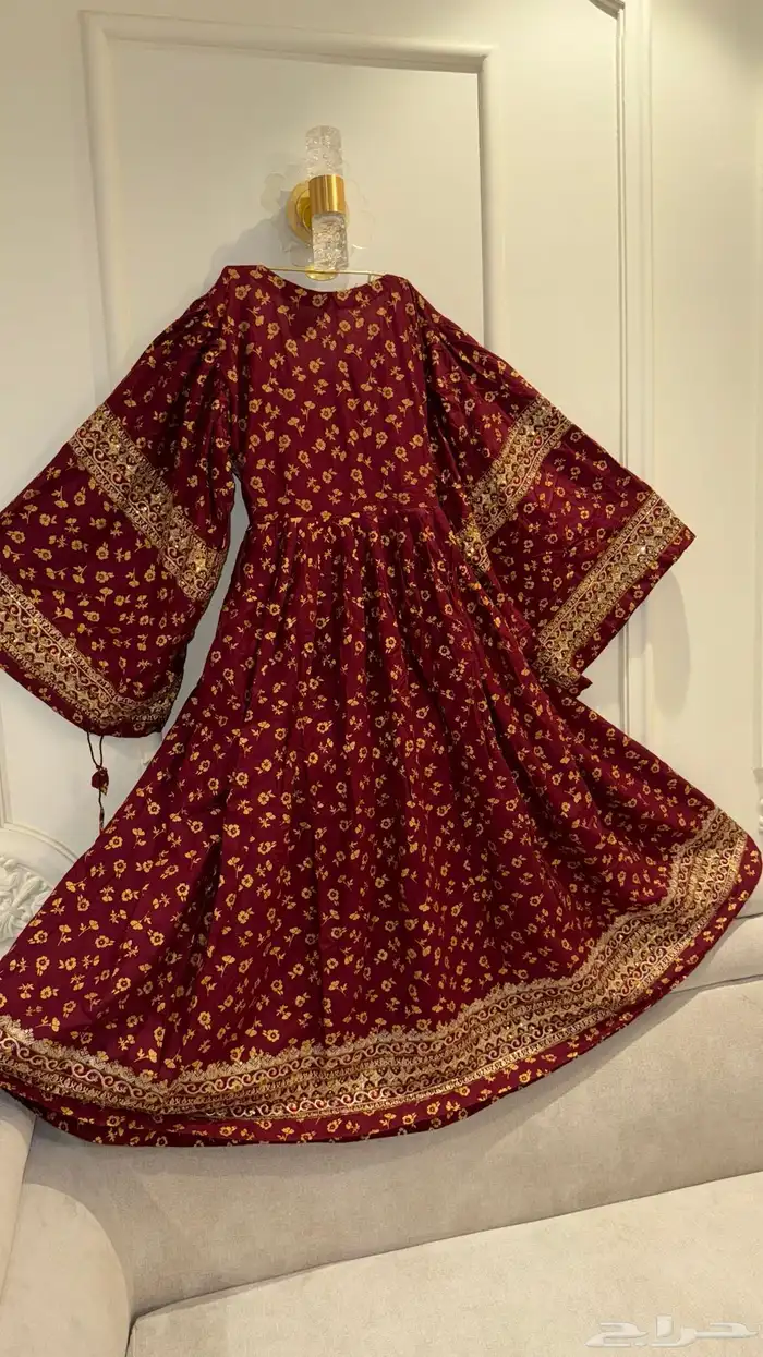 فستان تراثي جديد افغاني ازياء هندي فساتين سهرة جيزاني جلوة 4