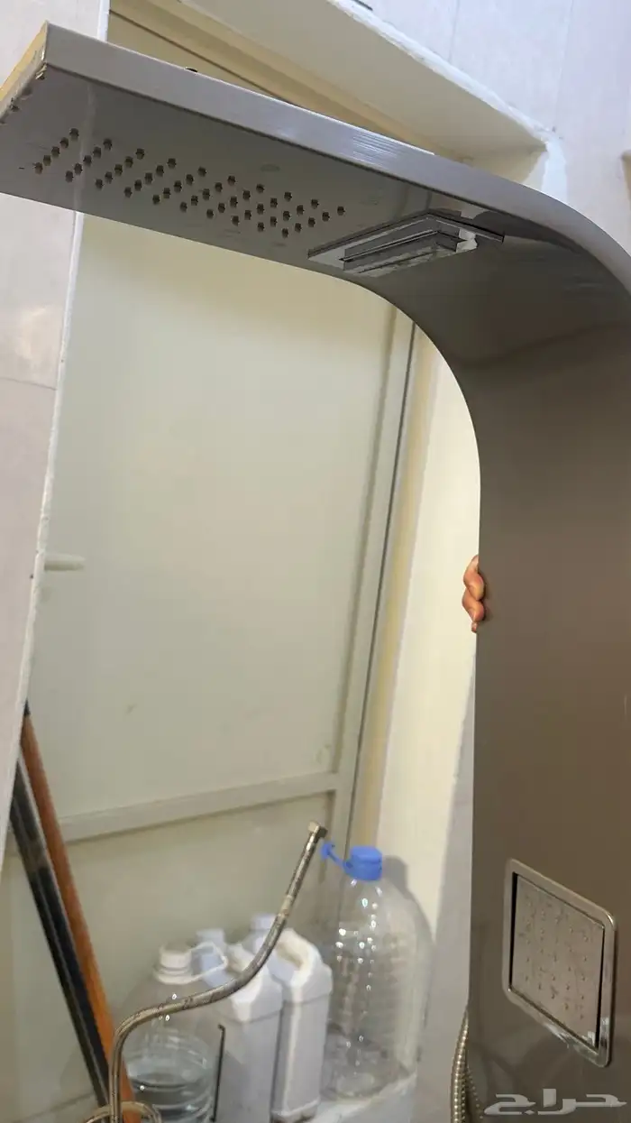 سخان و بانيو وشاور دش ستيل جداري 1