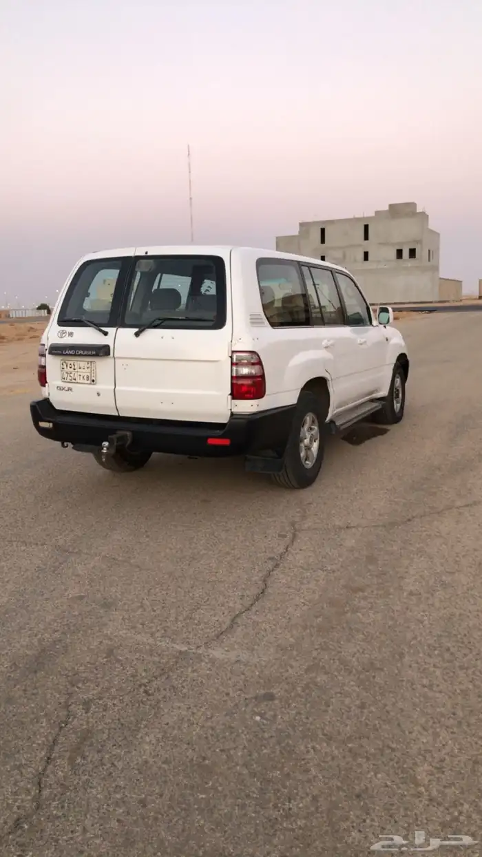 لاندكروزر 1999 ابيض قير عادي 5