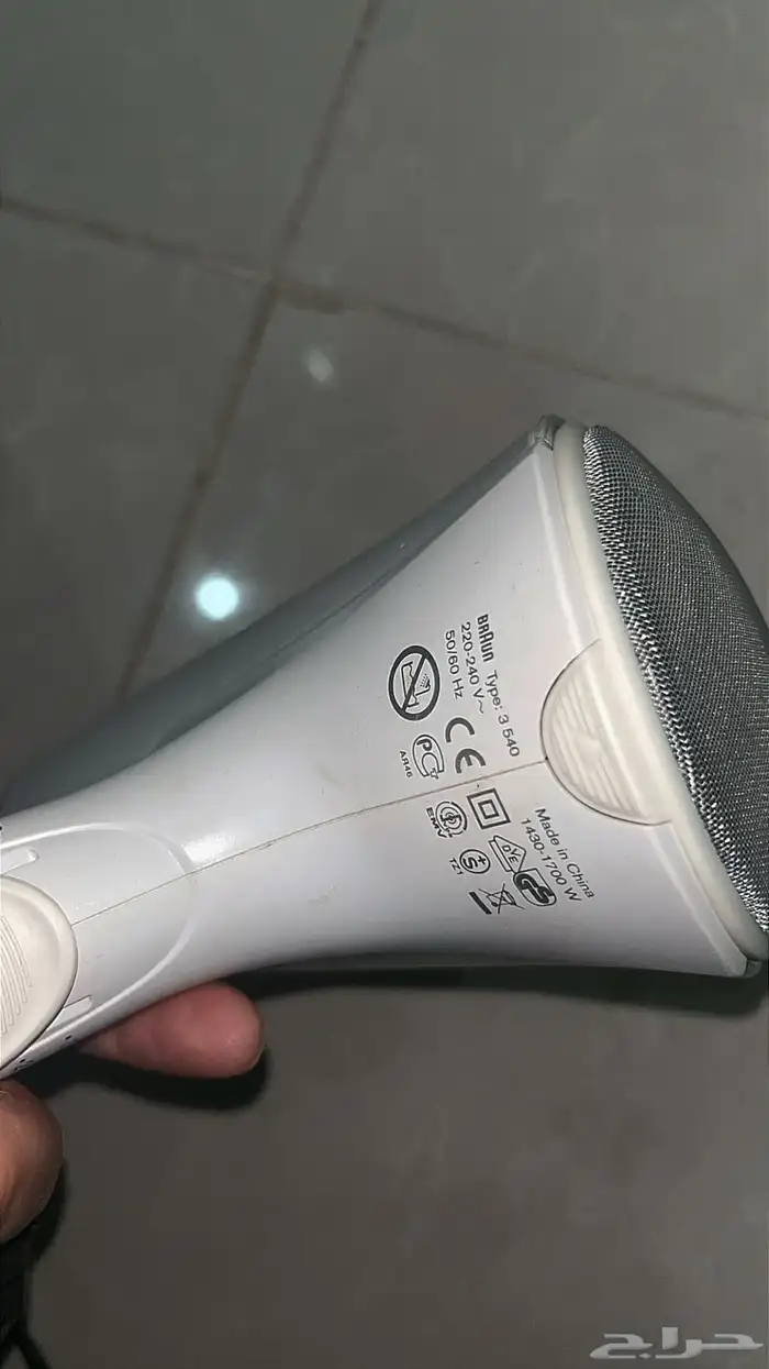 مكنسة sonashi 2000W   واستشوار شعر يعتبر جديد شركة Braun 2