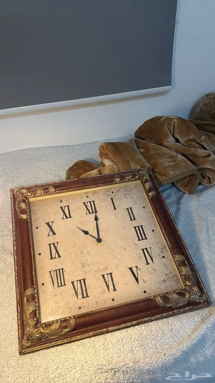 لوحات فنتج كلاسيك قديمة و ساعة باريس 1