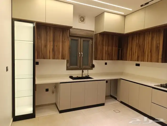 تفصيل مطابخ المونيوم بسعر المصنع مع الرخام الصناعي 1